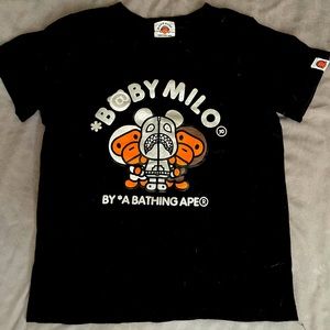 Bape kids baby milo tee